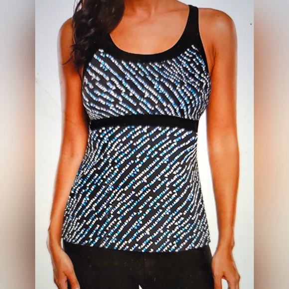 NWT BOTSHORT STRAPPY BACK TANKINI SET. SMALL - Picture 1 of 13